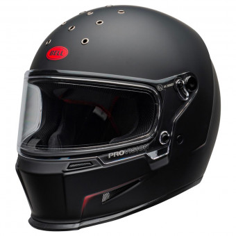 Full Face Bell Eliminator Vanish Matte Black Red