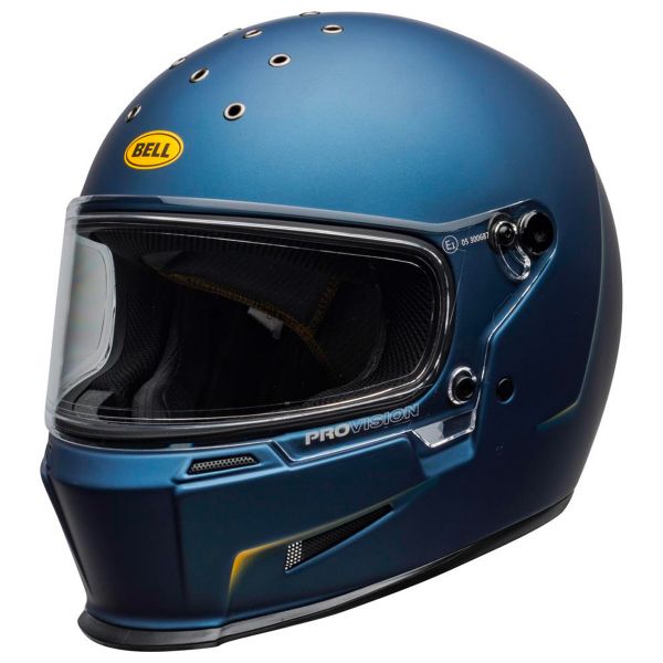 Full Face Bell Eliminator Vanish Matte Blue Yellow