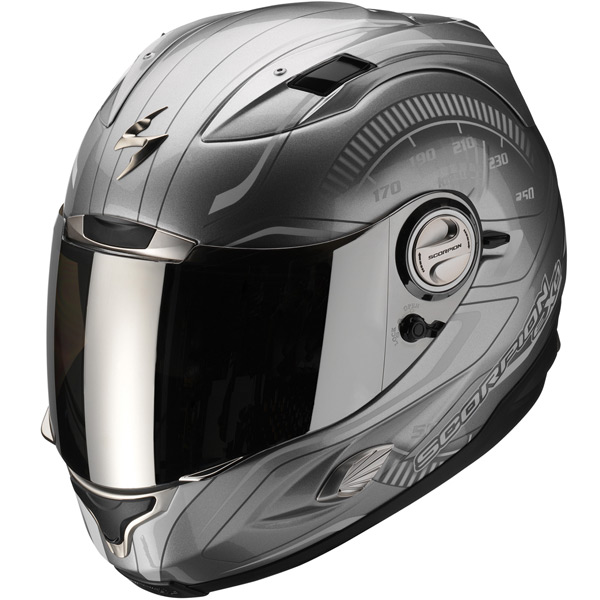 Full Face Scorpion EXO 1000 RPM SPEED Hypersilver Full Face Scorpion EXO 1000 RPM SPEED Hypersilver