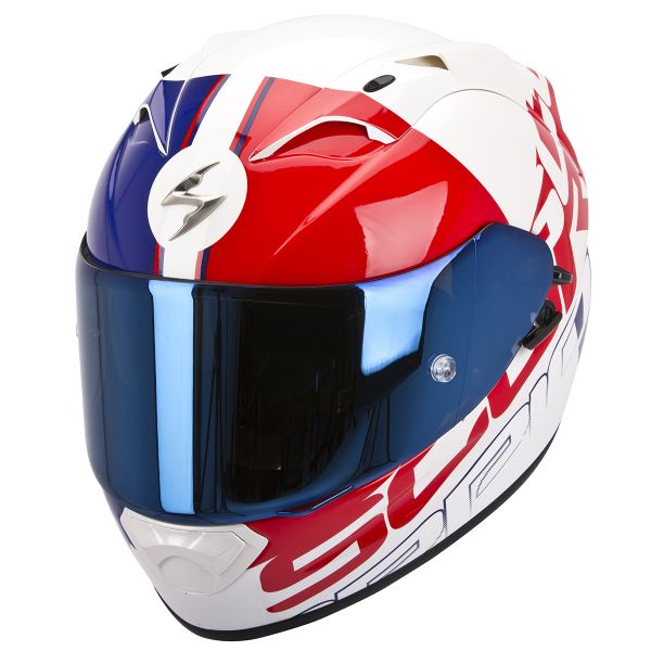 Full Face Scorpion EXO 1200 Air Quarterback Red Blue