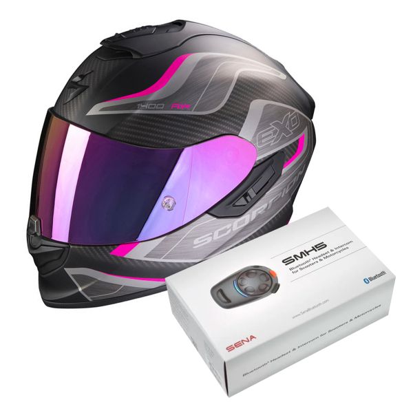  SCORPION Casque moto EXO-1400 AIR ATTUNE Matt Black