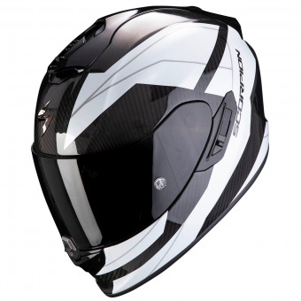 Scorpion Exo 1400 Air Carbon Legione White + Kit Bluetooth Sena 5S Solo