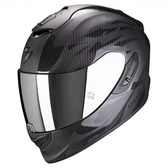 Scorpion Exo 1400 Air Carbon Obscura Matt Black + Kit Bluetooth Sena SMH5 Solo