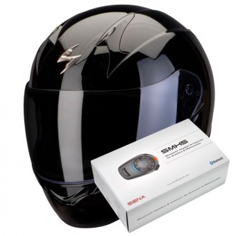 Casque Full Face Scorpion Exo 390 Black Casque Full Face Scorpion Exo 390 Black