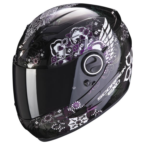 Helmet Scorpion Exo 490 Divina Black Chameleon at the best price