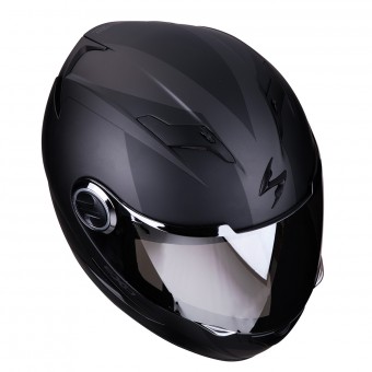 Scorpion Exo 490 Pace Matt Black Silver