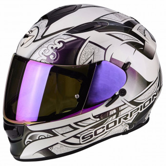 Casque Full Face Scorpion Exo 510 Air Arabesc Chameleon White Casque Full Face Scorpion Exo 510 Air Arabesc Chameleon White