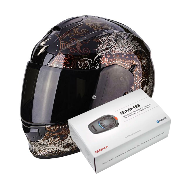 Full Face Scorpion Exo 510 Air Azalea Chameleon Red