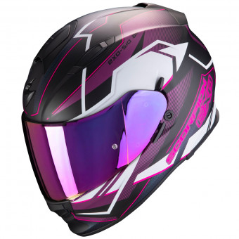 Casque Full Face Scorpion Exo 510 Air Balt Matt Black White Pink Casque Full Face Scorpion Exo 510 Air Balt Matt Black White Pink