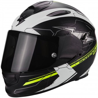 Scorpion Exo 510 Air Cross Matt Black Neon Yellow + Vortex Black Blue White