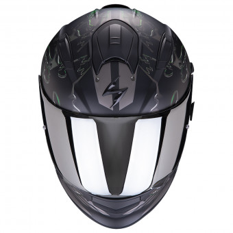 Scorpion Exo 510 Air Likid Matt Black Green