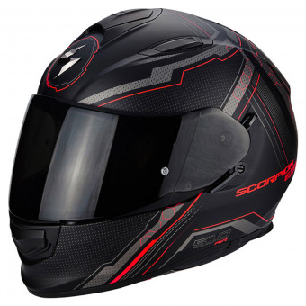 Casque Full Face Scorpion Exo 510 Air Sync Matte Black Neon Red Casque Full Face Scorpion Exo 510 Air Sync Matte Black Neon Red