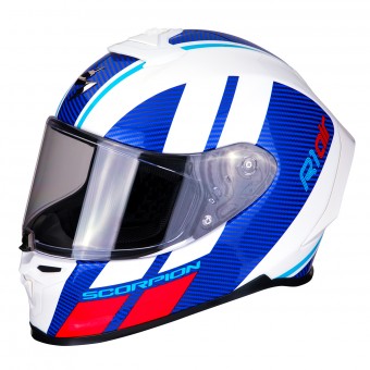 Motorcycle helmets Scorpion EXO-R1 AIR OGI Black-Blue Noir//Bleu L
