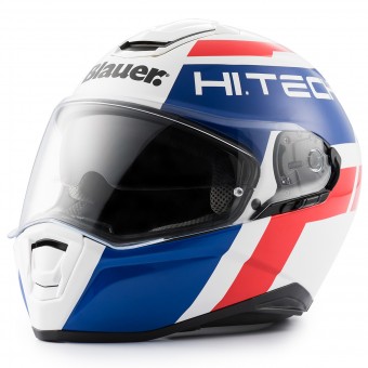 Full Face Blauer Force One 800 White Blue Red