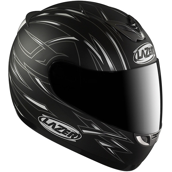 Full Face Lazer Dayton Tahoe Black Grey Mat