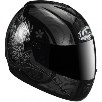 Full Face Lazer Vertigo Aikido Black Grey
