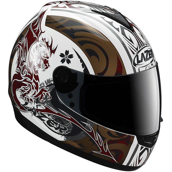 Full Face Lazer Vertigo Aikido White Copper