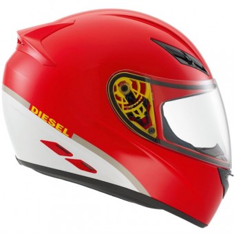 Full Face Diesel Full-Jack Red White