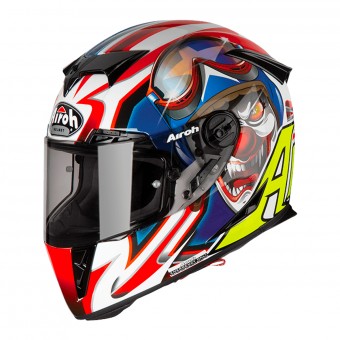 Full Face Airoh GP500 Flyer Red Blue