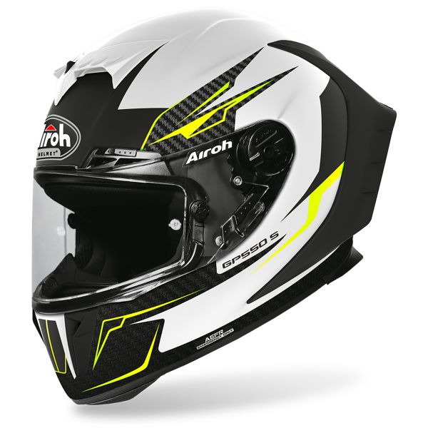 Full Face Airoh GP550 S Venom White Matt