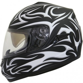 GPA X7 DS Assymtric Black Mat White