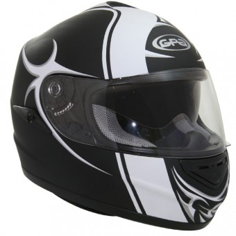 Full Face GPA X7 DS Assymtric Black Mat White