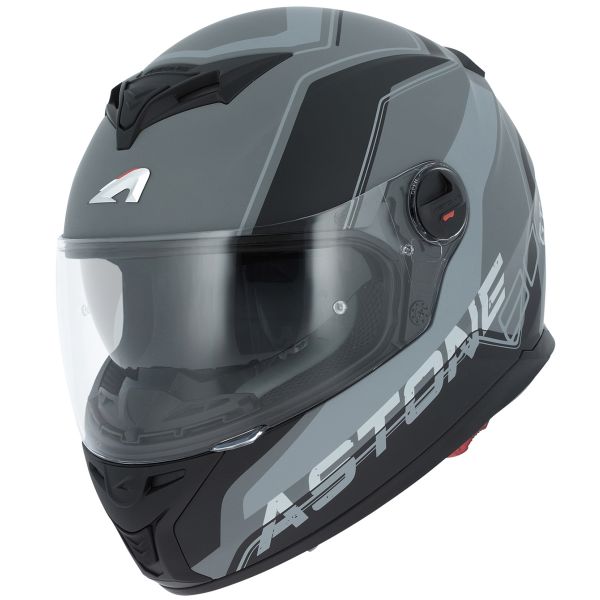 Full Face Astone GT 800 Wire Black Grey