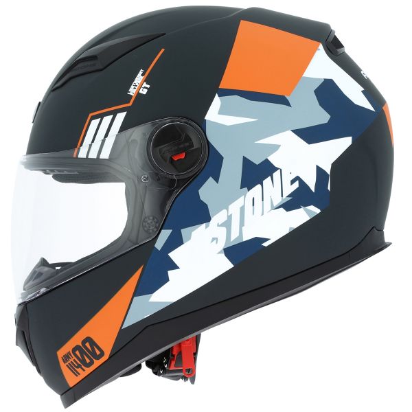 Astone GT2 Matt Army Black Orange
