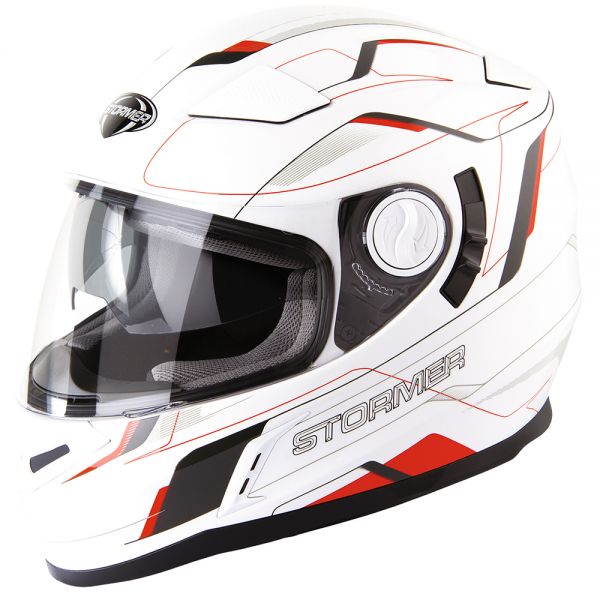 Full Face Stormer Indus Speed Red