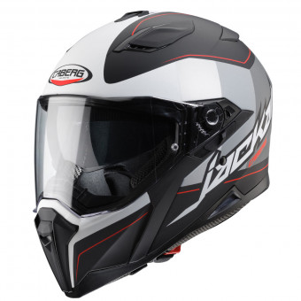 Full Face Caberg Jackal Imola Matt Black Anthracite White