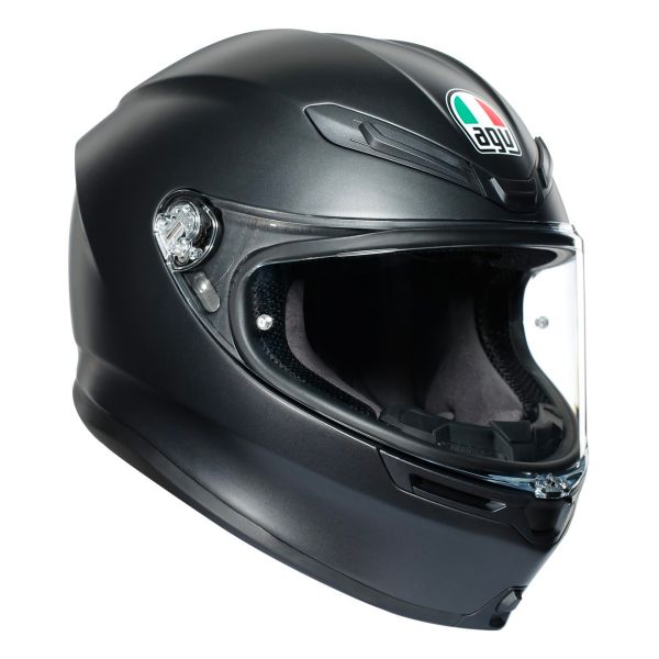Full Face AGV K-6 Solid Matt Black