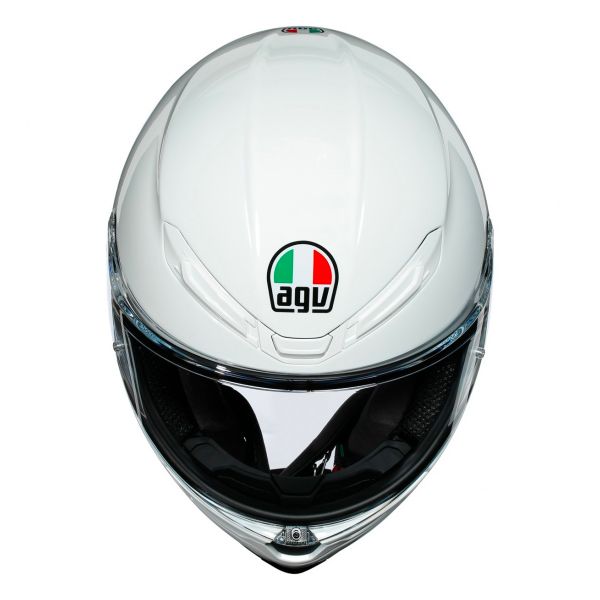 AGV K-6 Solid White
