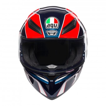 AGV K1 Pitlane Blue Red Yellow