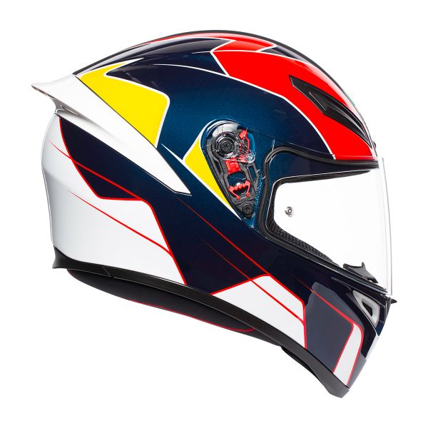 AGV K1 Pitlane Blue Red Yellow