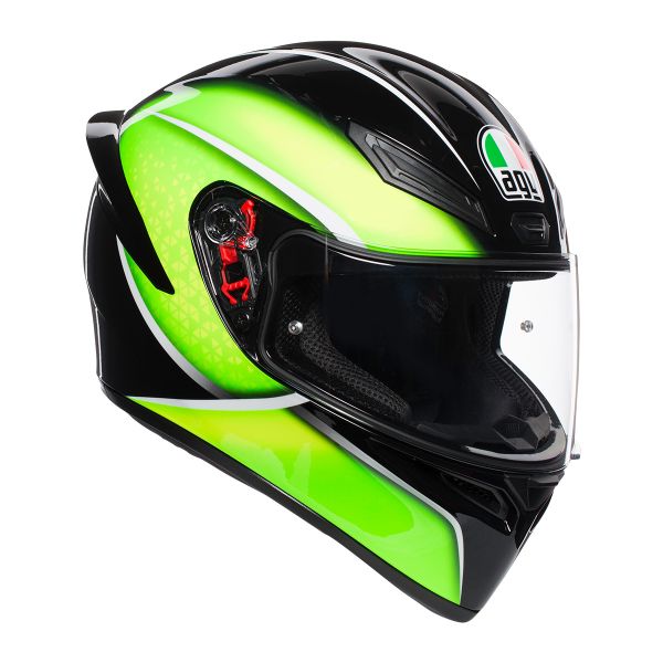 Full Face AGV K1 Qualify Black Green