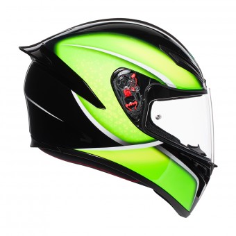 AGV K1 Qualify Black Green
