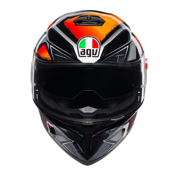 AGV K3 SV Liquefy Black Orange