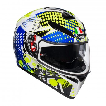 Full Face AGV K3 SV Pop White Blue