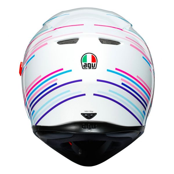 AGV K3 SV Sakura Pearl White Purple