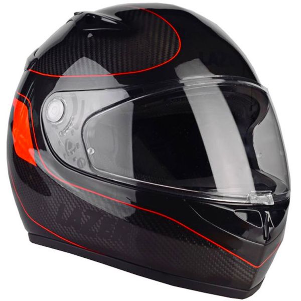 Full Face Lazer Kestrel Carbon Light Signature