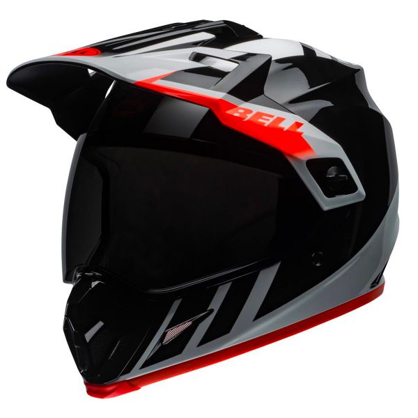 Motocross Bell MX-9 Adventure Mips Dash Black White Orange