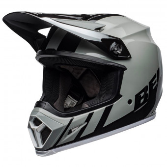 Casque Motocross Bell MX-9 Mips Dash Grey Black White Casque Motocross Bell MX-9 Mips Dash Grey Black White
