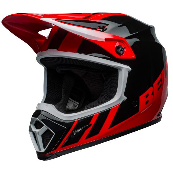 Motocross Bell MX-9 Mips Dash Red Black
