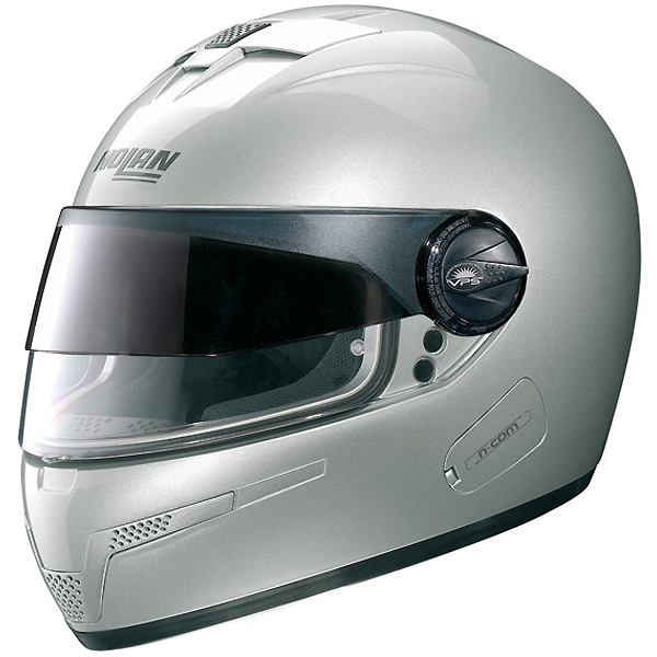 Full Face Nolan N84 Classic Ncom Platinium Silver N� 31