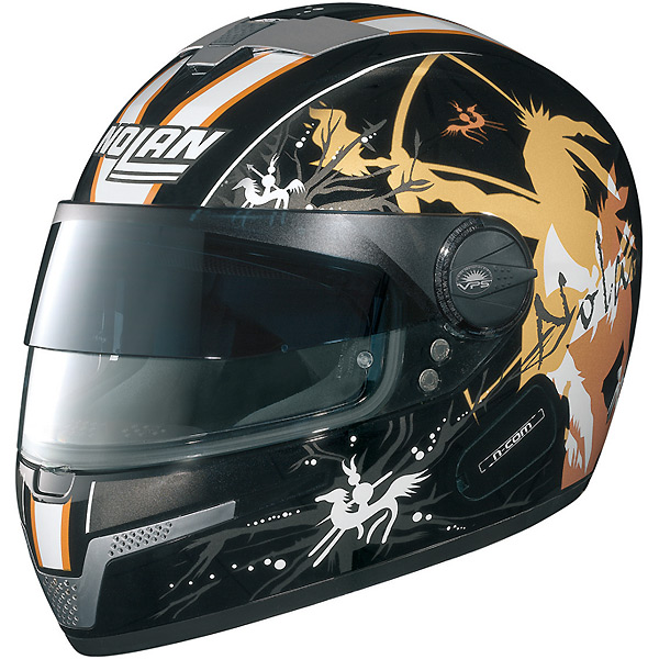 Full Face Nolan N84 Warpath NCom Metal Black Black/ Gold N�48