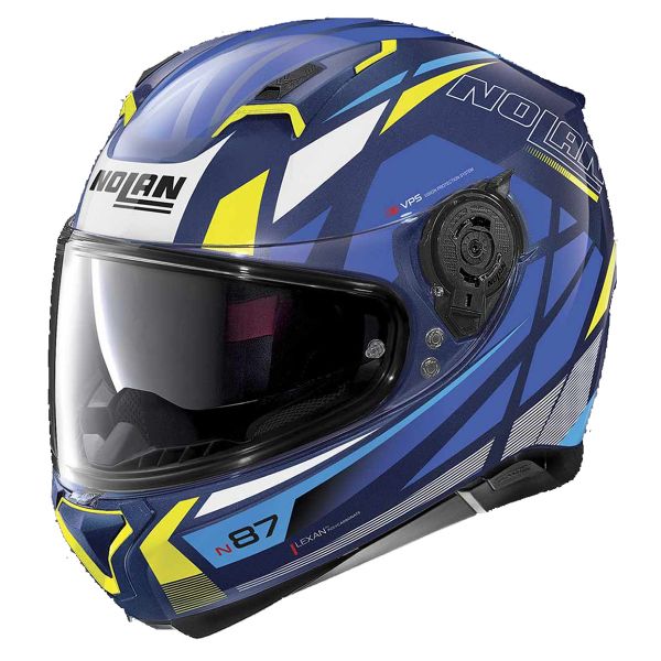 Full Face Nolan N87 Originality N-Com Imperator Blue 67