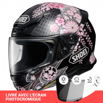 Casque Full Face Shoei NXR Harmonic TC10 + Photocromic Visor Casque Full Face Shoei NXR Harmonic TC10 + Photocromic Visor