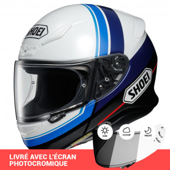 Full Face Shoei NXR Philosopher TC2 + Photocromic Visor