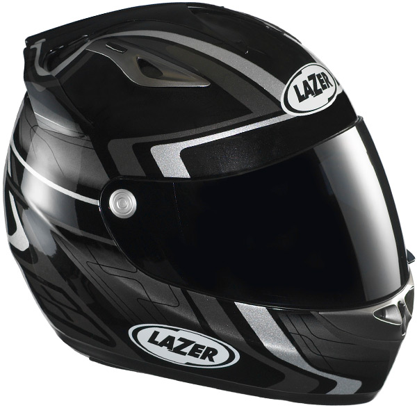 Full Face Lazer Osprey Genius Black Grey