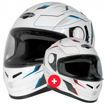 Casque Full Face Stormer Pack Duo Helmets Indus Speed Casque Full Face Stormer Pack Duo Helmets Indus Speed